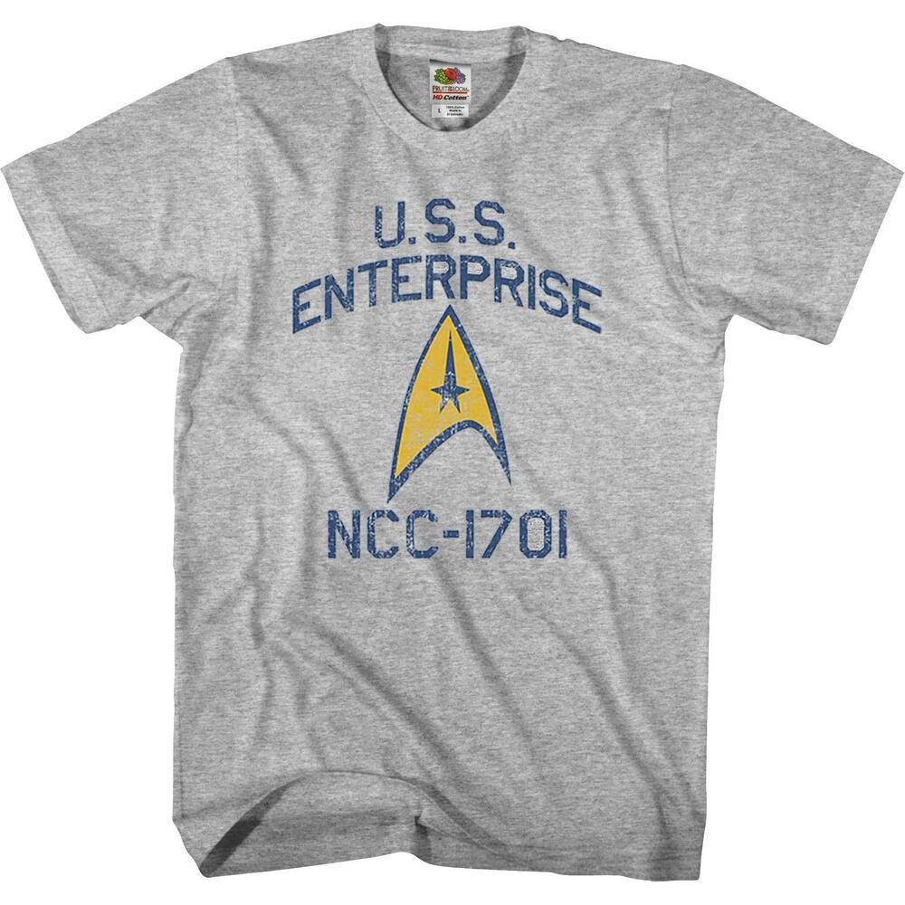 Distressed Uss Enterprise Star Trek Tshirt